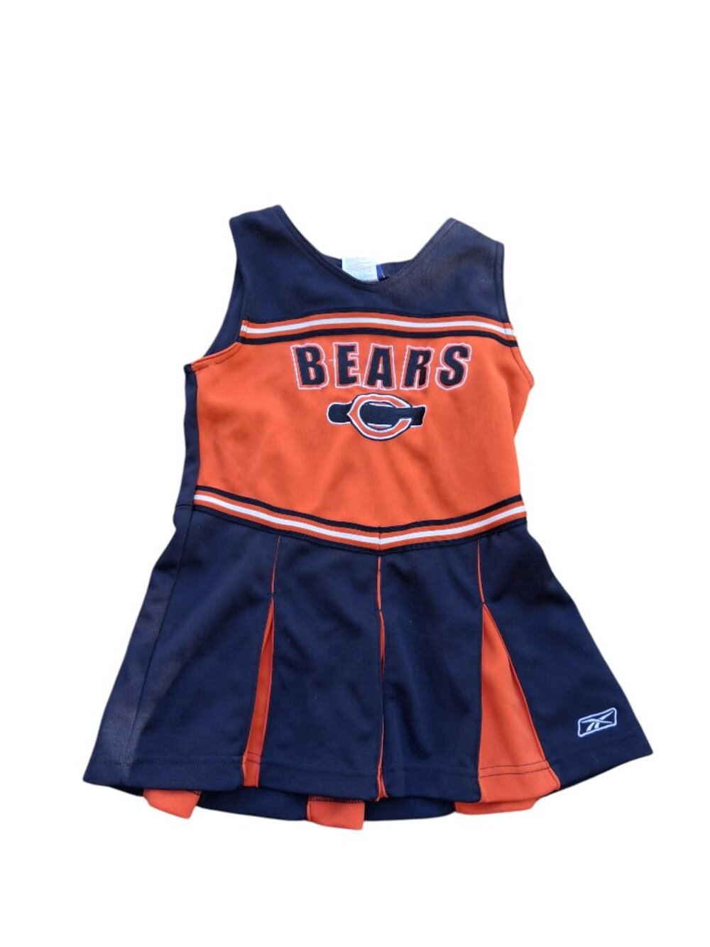 Chicago Bears Cheerleader Dress Girls Size 6X NFL Fan Apparel Reebok Vintage